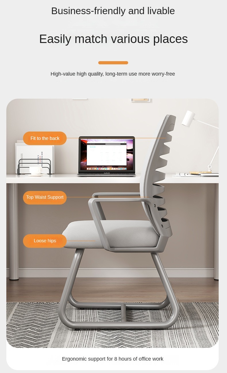 Computer Chairs , Durable Computer Chairs , Wholesale Durable Computer Chairs,Customizable Mesh Computer Chair Swivel Rollers Ergonomic For Home Study Commercial Use