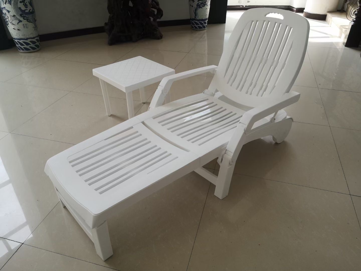 Beach Chairs,Travel Beach Chair,Luxury Beach Chairs EaseNeat High Quality Plastic Resort Leisure Hotel Garden Pool Chair Terrace Beach Chairs Outdoor Lounge Chair