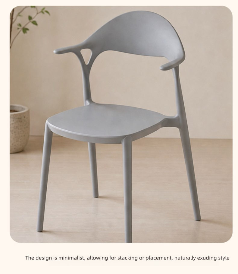 Plastic Dining Chair,Modern Plastic Dining Chairs,Plastic Dining Chairs Set of 4 Supplier Stackable Ergonomic Lightweight Suspended Plastic Dining Chair for Home Indoor
