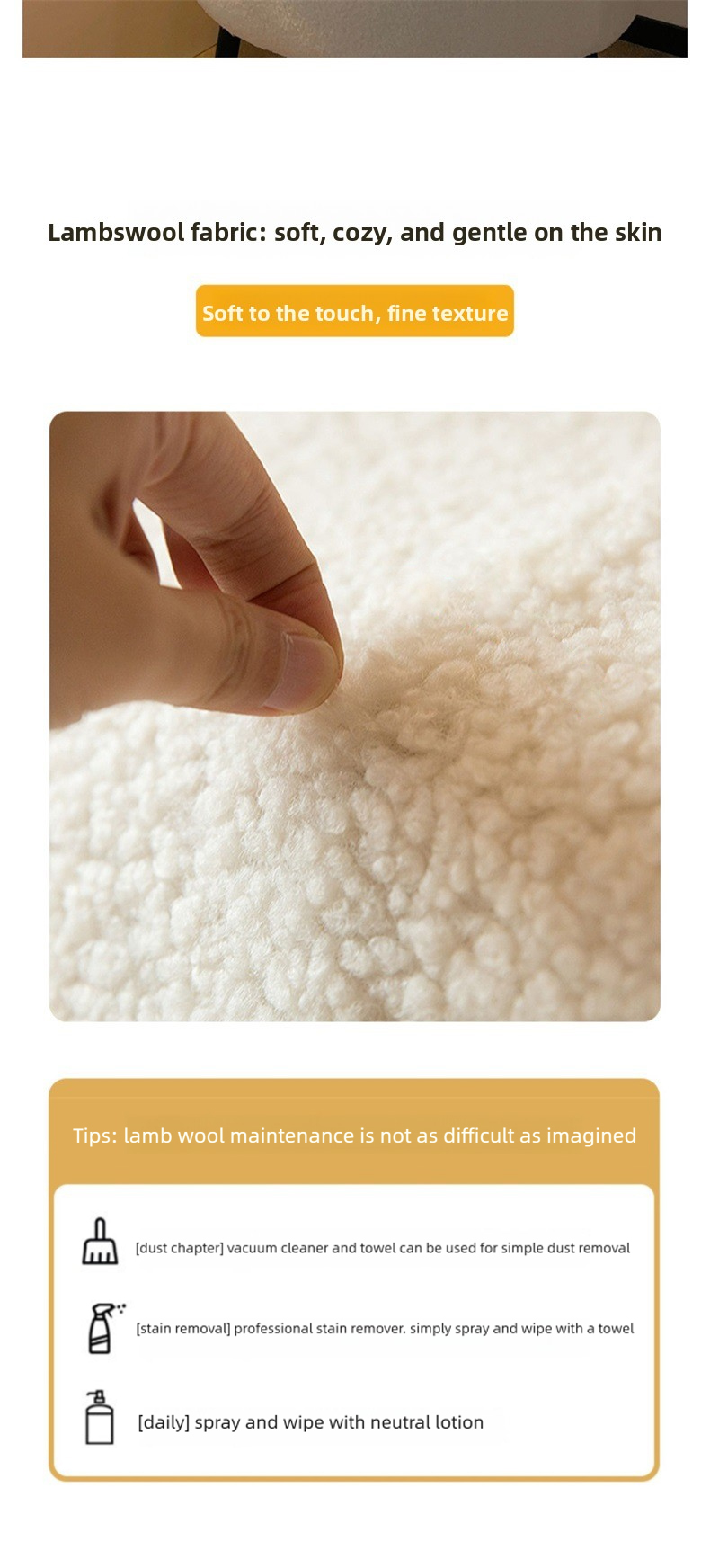 Lamb Wool Fabric Chairs,Woolen Blend Cloth Chairs,Living Room Chairs Supplier New Modern Living Room Furniture Lamb Wool Fabric Living Room Chairs Casual Sofa Chairs Dressing Table Stools