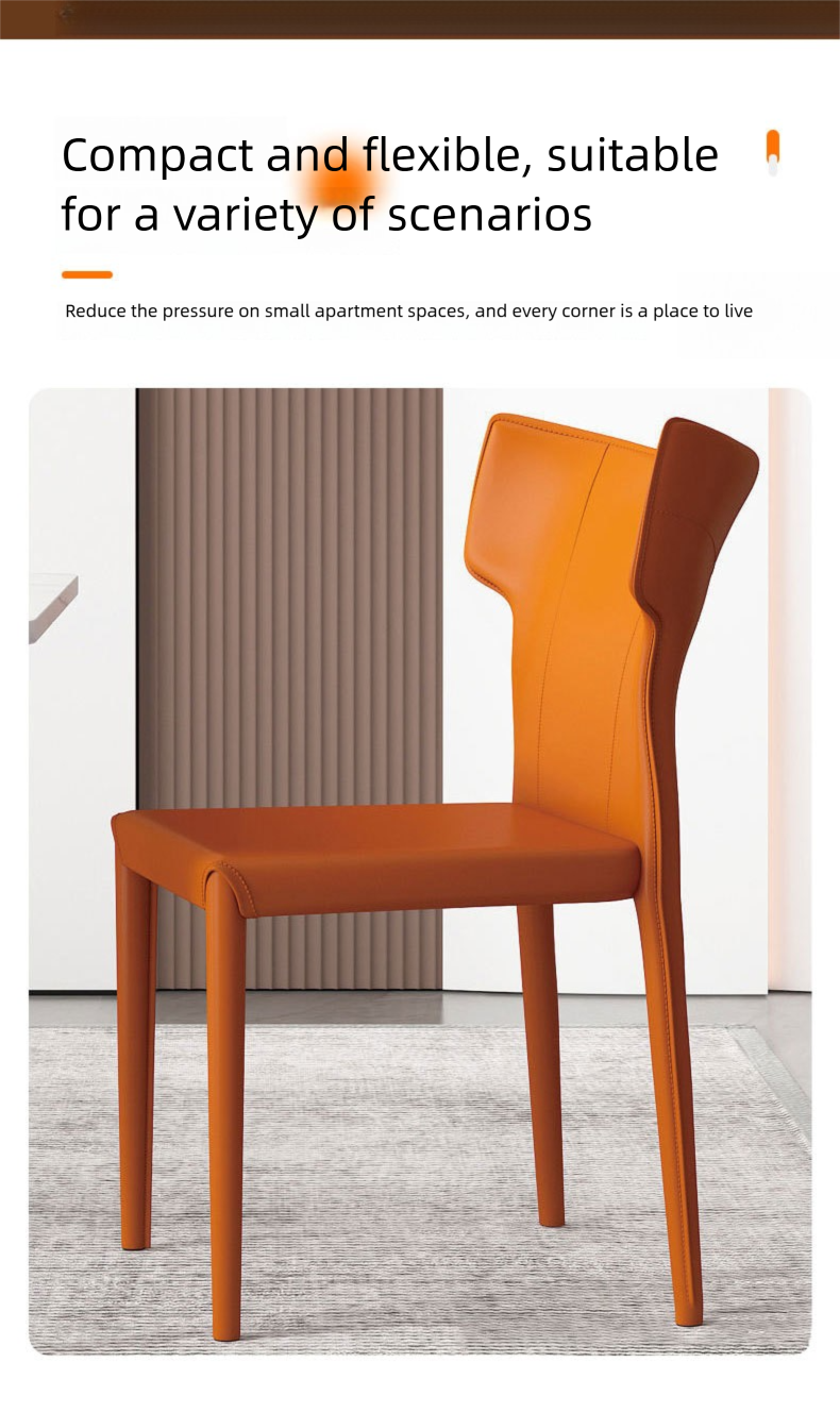 Dining Chairs,Leather Seat Dining Chairs,Modern Leather Dining Chairs Wholesale Modern Home Furniture High Quality Leather Restaurant Dining Chairs