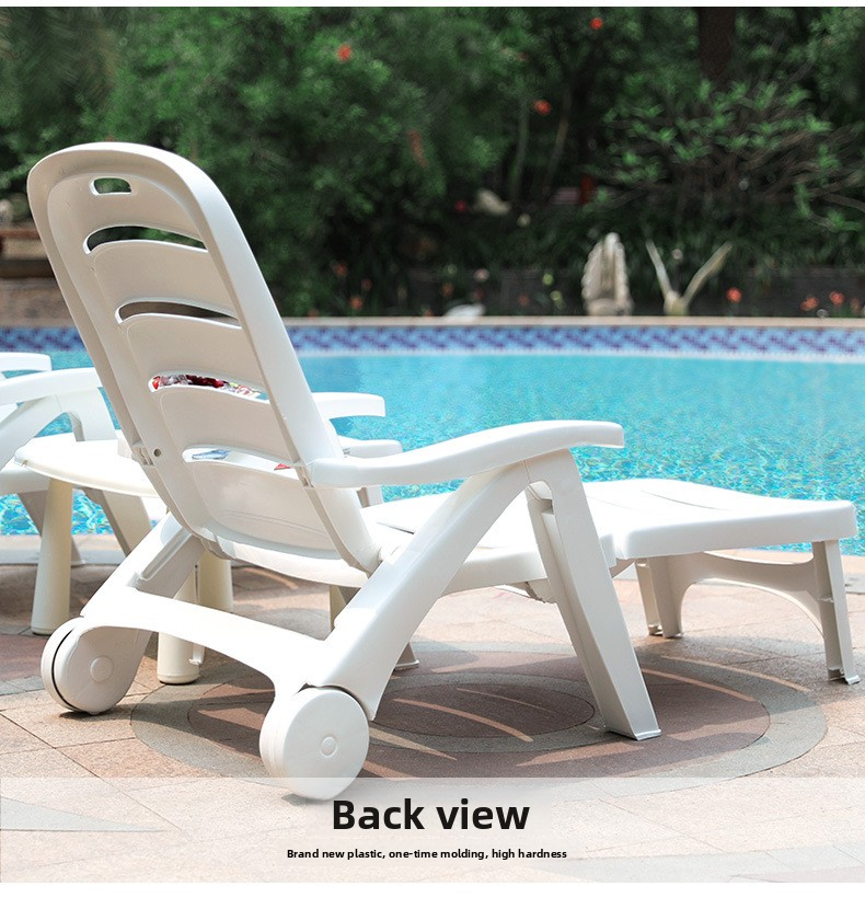 Beach Chairs,High Back Beach Chair,Travel Beach Chair Supplier Beach Chairs Plastic Folding Pool Garden Lounge Chair Outdoor Furniture Lounge Chair with Armrest