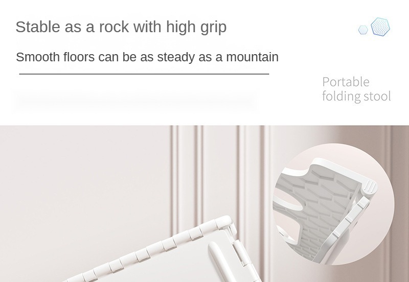 Fold out Stool,Outdoor Folding Stool,Folding Travel Stool,Manufacturers' Convenient Portable Outdoor Travel Stool Foldable and Telescopic Design Modern Style Stackable Plastic