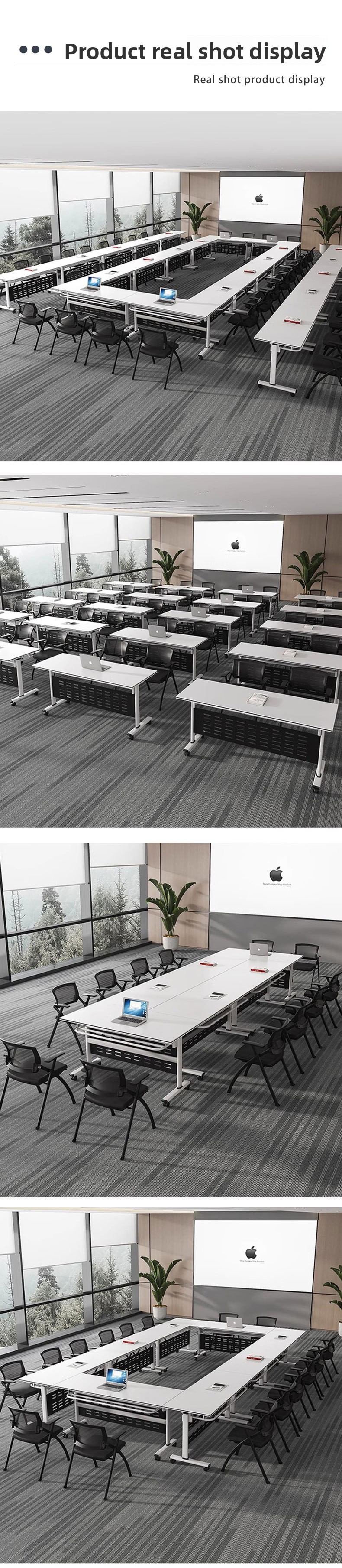Folding Table,Commercial Folding Tables,Sturdy Folding Table EaseNeat Folding Table Hot Selling Office Furniture Environmental protection Board Training Table Office Conference Table