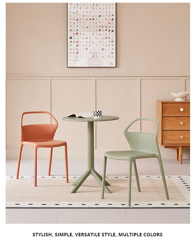 Nail Salon Chair , Plastic Nail Salon Chair , Modern Plastic Nail Salon Chair,Modern Design Lightweight Extendable Farmhouse Plastic Dining Chairs Wholesale for Home Outdoor Leisure Gym Office Use