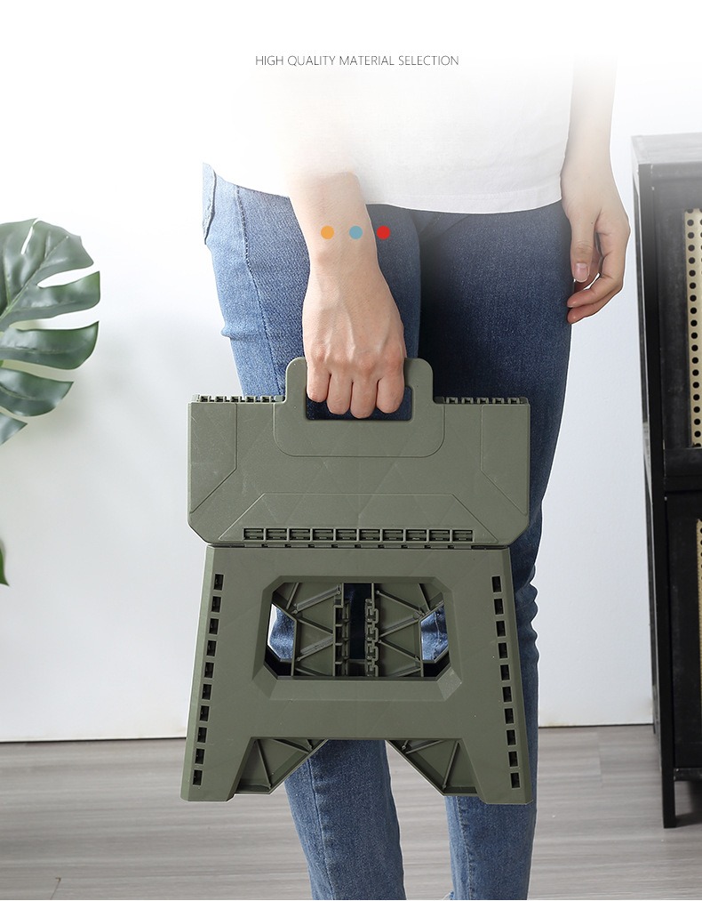 Foldable Stool for Kids, Plastic Foldable Stool for Kids, Portable Plastic Foldable Stool for Kids,EaseNeat Modern Design Plastic Kids Stool Portable for Outdoor Camping for Bedroom School Apartment Workshop Use