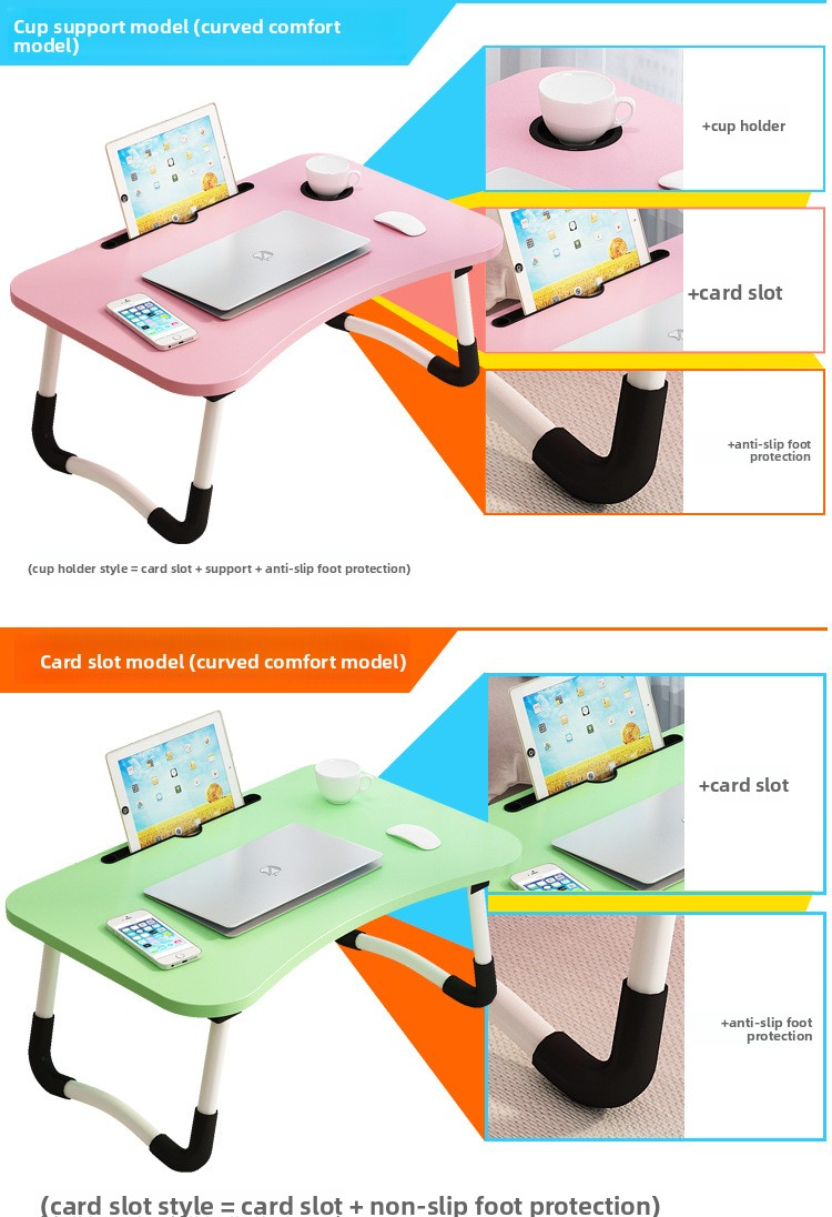 Wooden Folding Desk,Computer Desk,Computer Folding Desk Manufacturer Portable Foldable Wooden Computer Desk for Small Bed Student Dormitory