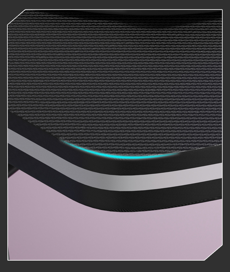 Gaming Desk,Long Gaming Desk,Metal Gaming Desk EaseNeat Modern Black Office Table Metal Base Ergonomic Gaming Table with RGB Lights