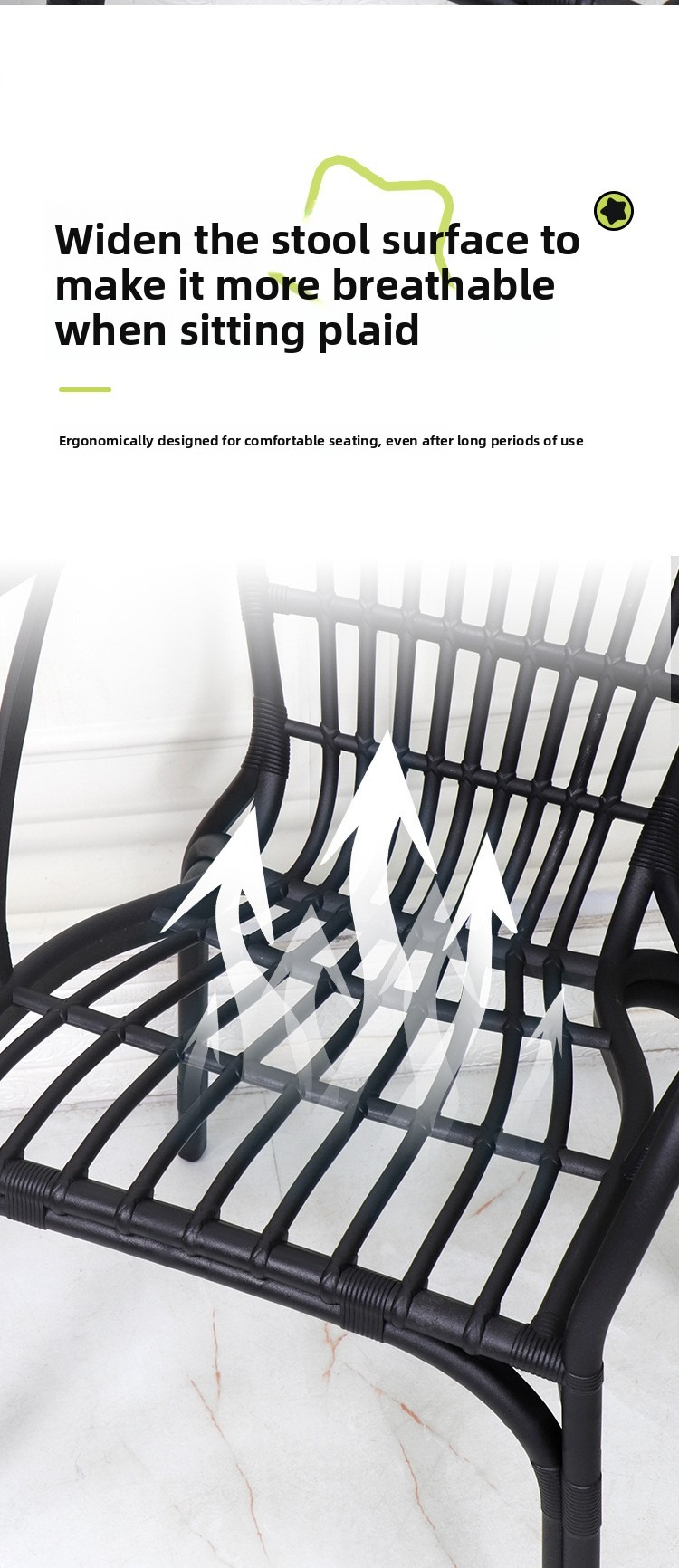 Plastic Dining Chair,Black Plastic Dining Chairs,Modern Plastic Dining Chairs EaseNeat Simple Design Black Dining Chair For Cafe Restaurant Garden Furniture Use