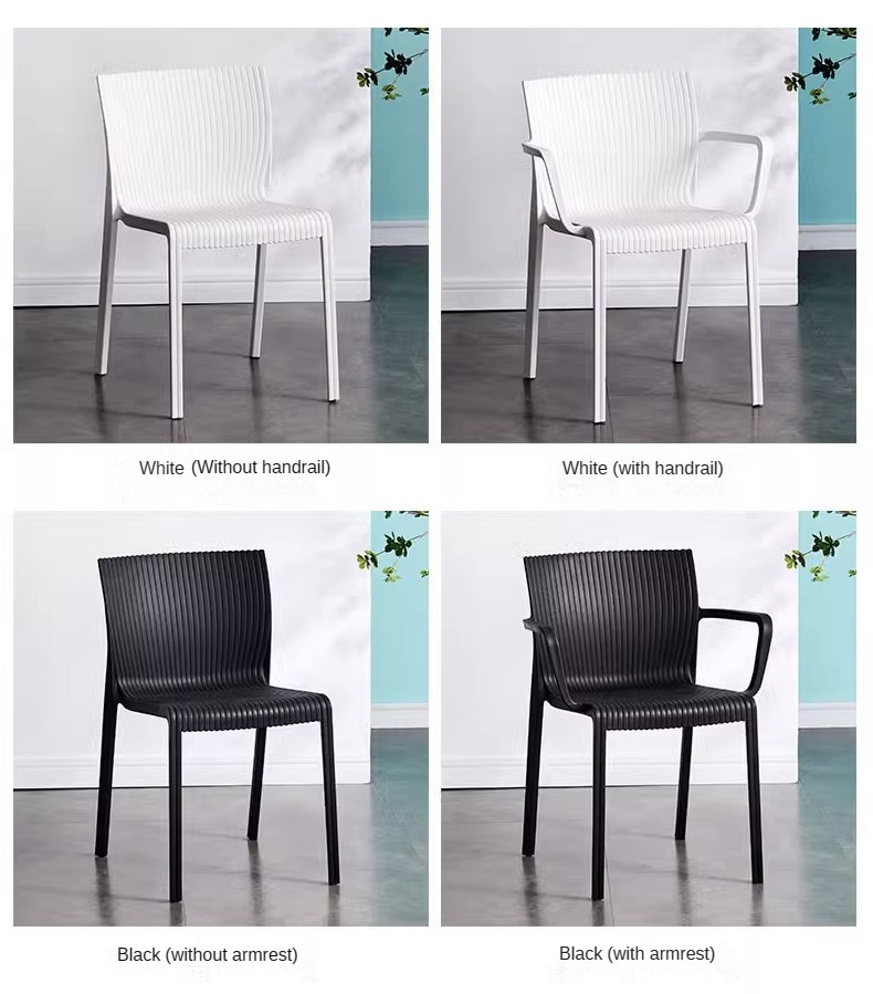 Cane Dining Chair , Plastic Cane Dining Chair , Thickened Plastic Cane Dining Chair,Versatile Plastic Cane Chair Clean Lines Five Color Options and Multi Occasion Use