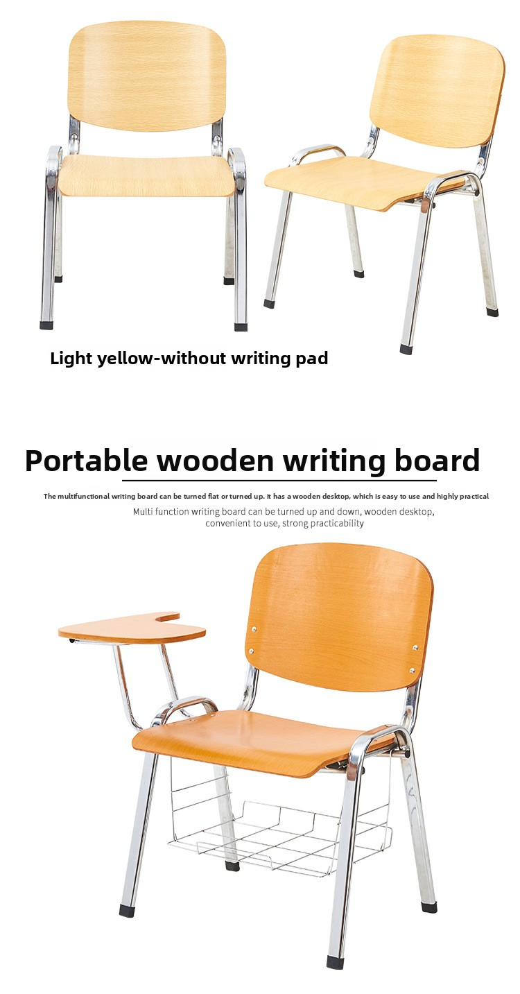 Student Desk and Chair,Classroom Chairs with Desk,Student Table and Chair Set Supplier Modern Solid Wood Student Desk and Chair Metal Frame High Quality Ergonomic Hall Dining Classroom Desk Chair