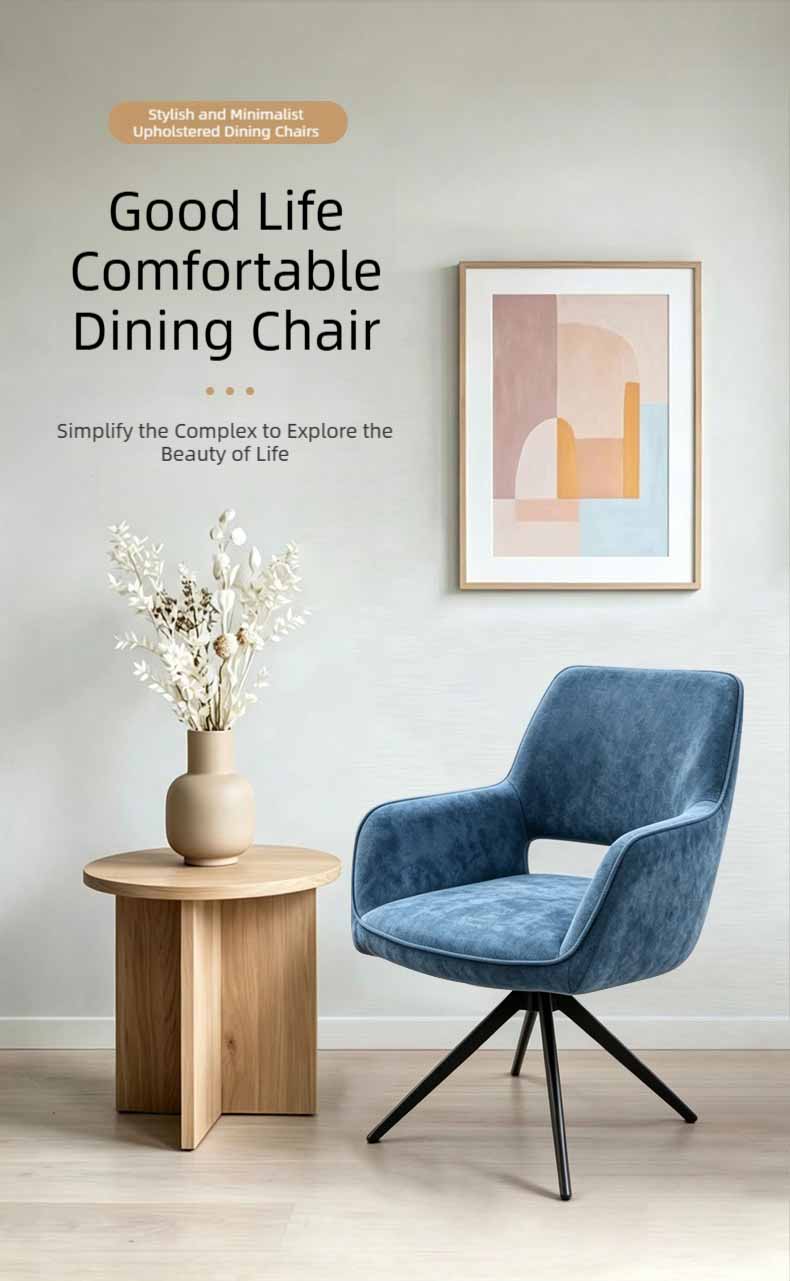 Dining Chair,Velvet Dining Chairs Set Of 4,Metal Dining Chairs Wholesale French Velvet Dining Chair With Ergonomic Iron Frame and Low Armrests for Home