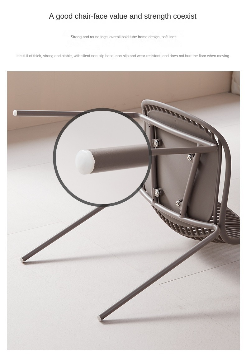 Wholesale Modern Plastic Dining Chairs with Metal Legs Durable Stackable for Home Mall Outdoor Kitchens Hotels,washable dining chairs , Plastic washable dining chairs , Household Plastic washable dining chairs