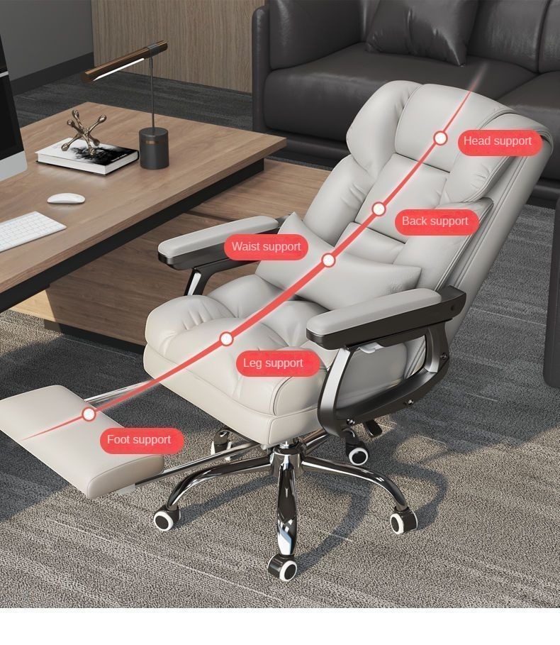 Computer Chair , Best Computer Chair , Discount Best Computer Chair,Ergonomic Computer Chair Leather High Elastic Sponge For Study Living Room Kitchen
