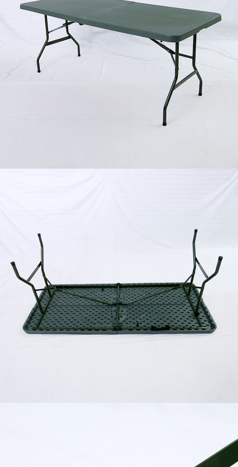 Plastic Table,Plastic Tables for Sale,Long Plastic Table Supplier Best-selling Portable Outdoor Plastic Table Collapsible White Durable