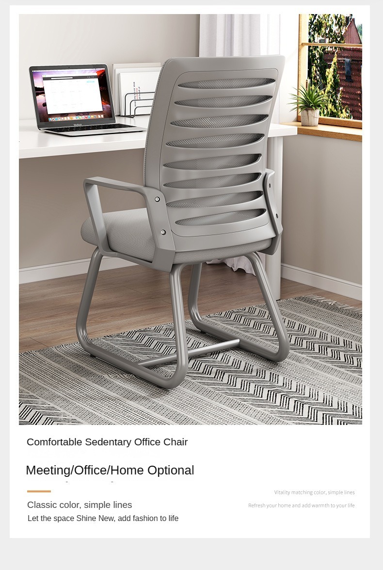 Computer Chairs , Durable Computer Chairs , Wholesale Durable Computer Chairs,Black Grey White Mesh Computer Chair Breathable Ergonomic With Rollers For Study Room