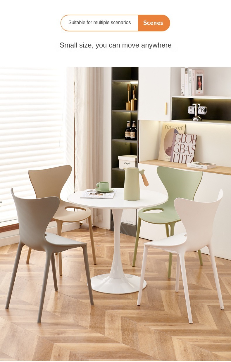 black dining chairs , Plastic black dining chairs , Outdoor Plastic Black Dining ChairsWholesale Nordic Plastic Dining Chair Lightweight Stackable For Indoor Outdoor Commercial And Home Use