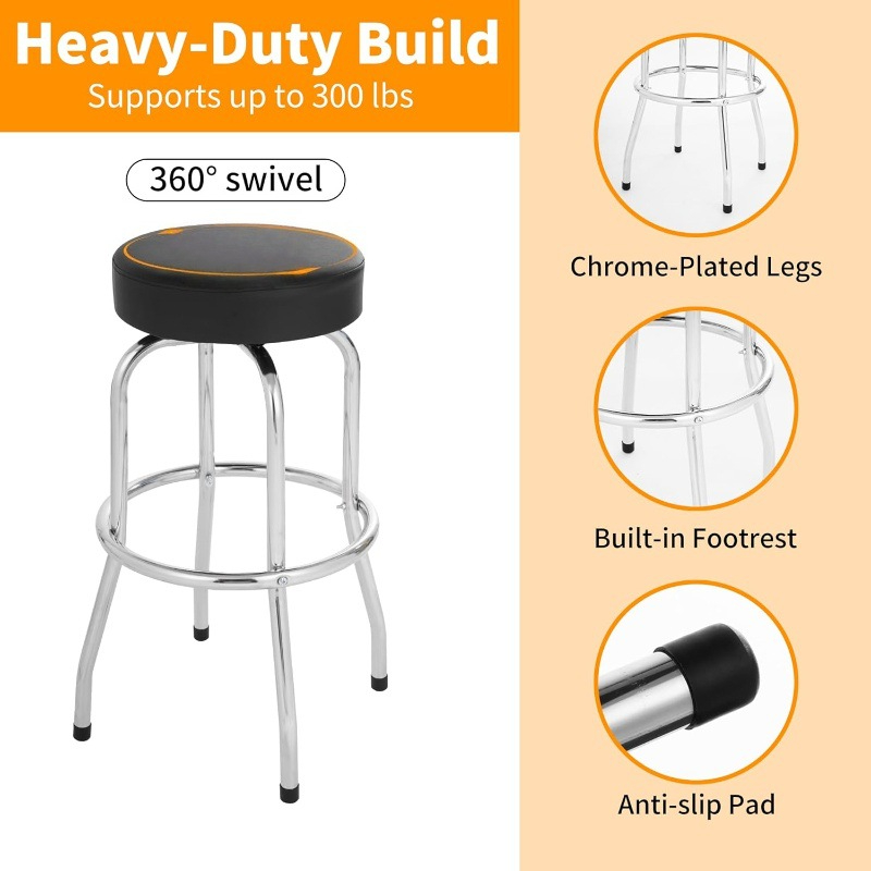 Bar Stools,Leather Counter Height Bar Stools,Custom Bar Stools Supplier Stackable Metal Frame Black Leather Cushion Bar Stools for Commercial Furniture