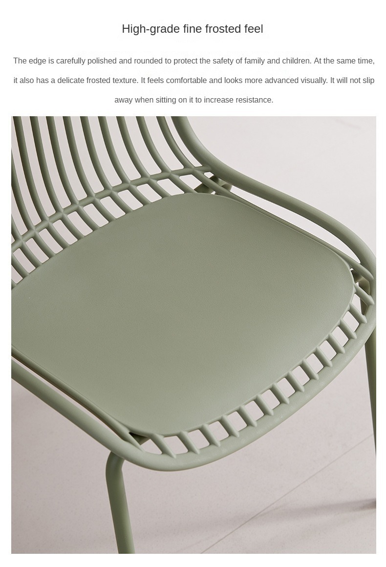Manufacturer High Quality Modern Design Stackable Plastic Dining Chairs for Restaurant Living Room Banquet Hall Indoor,comfortable dining chairs , Backrest comfortable dining chairs , Simple Backrest Comfortable Dining Chairs