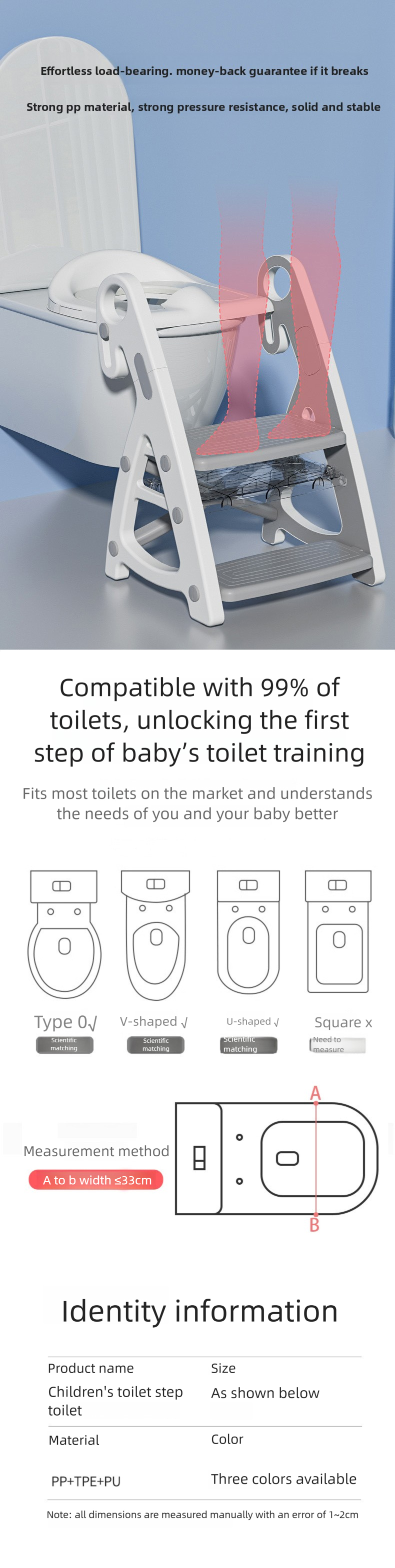 Toilet Ladder Baby,Potty Ladder,Plastic Potty Training Seat EaseNeat Manufacturers of Children Folding Bedpan Training Toilet Seat with Ladder Plastic Baby Toilet Ladder Baby Furniture
