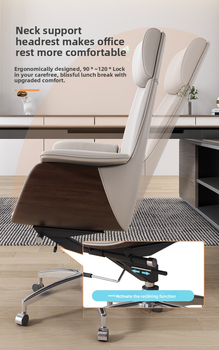 Leather Office Chair,Grey Leather Office Chair,Modern Leather Office Chair Supplier Chairs for Living Room Conference Chairs Furnitures Leather Office Chairs