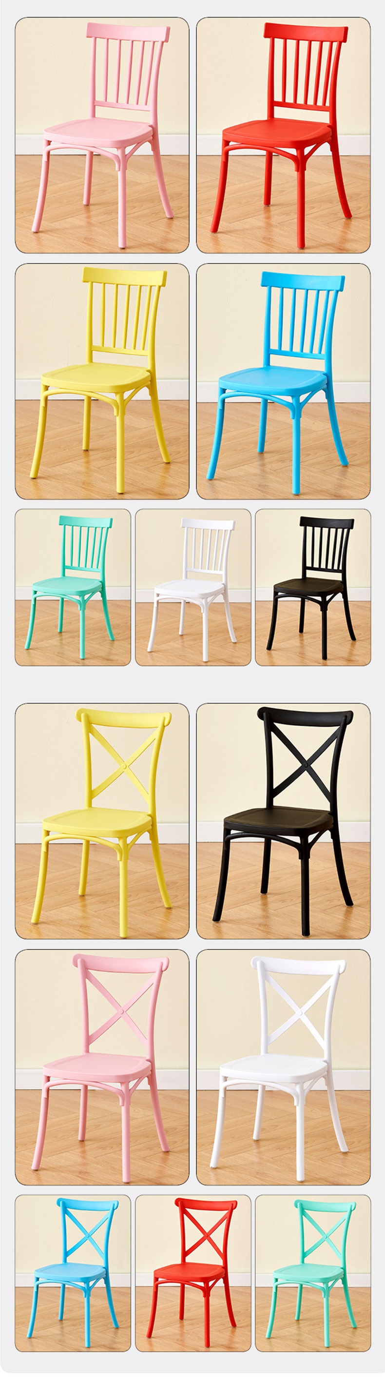 Dining Chairs,Polypropylene Dining Chairs,Dining Chairs White Plastic Wholesale Children Chair Dining Room Furniture Plastic Chair Stool Party Dining Chairs