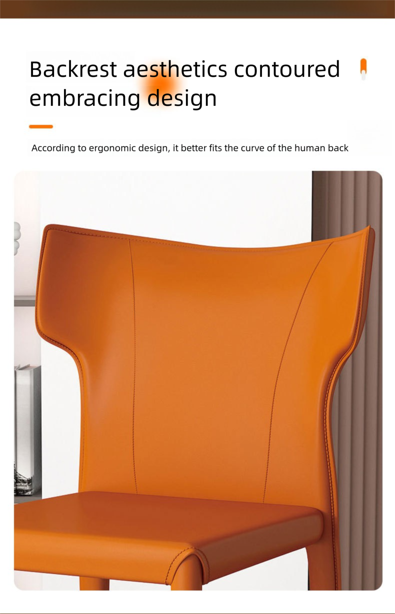 Dining Chairs,Leather Seat Dining Chairs,Modern Leather Dining Chairs Wholesale Modern Home Furniture High Quality Leather Restaurant Dining Chairs
