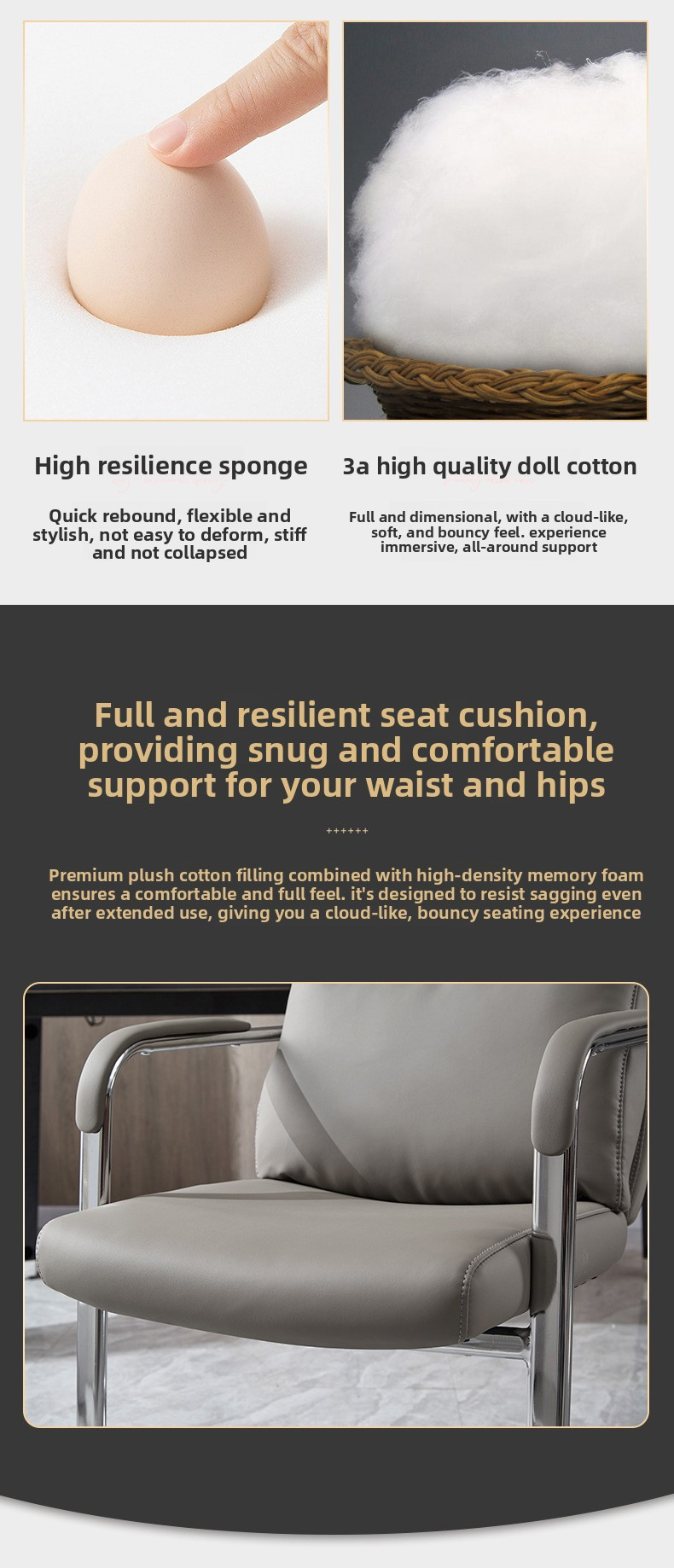 Office Chair,Bulk Office Chairs,Commercial Office Chairs Supplier Living Room Chairs Office Furniture Chaise Lounge Luxury Office Chair