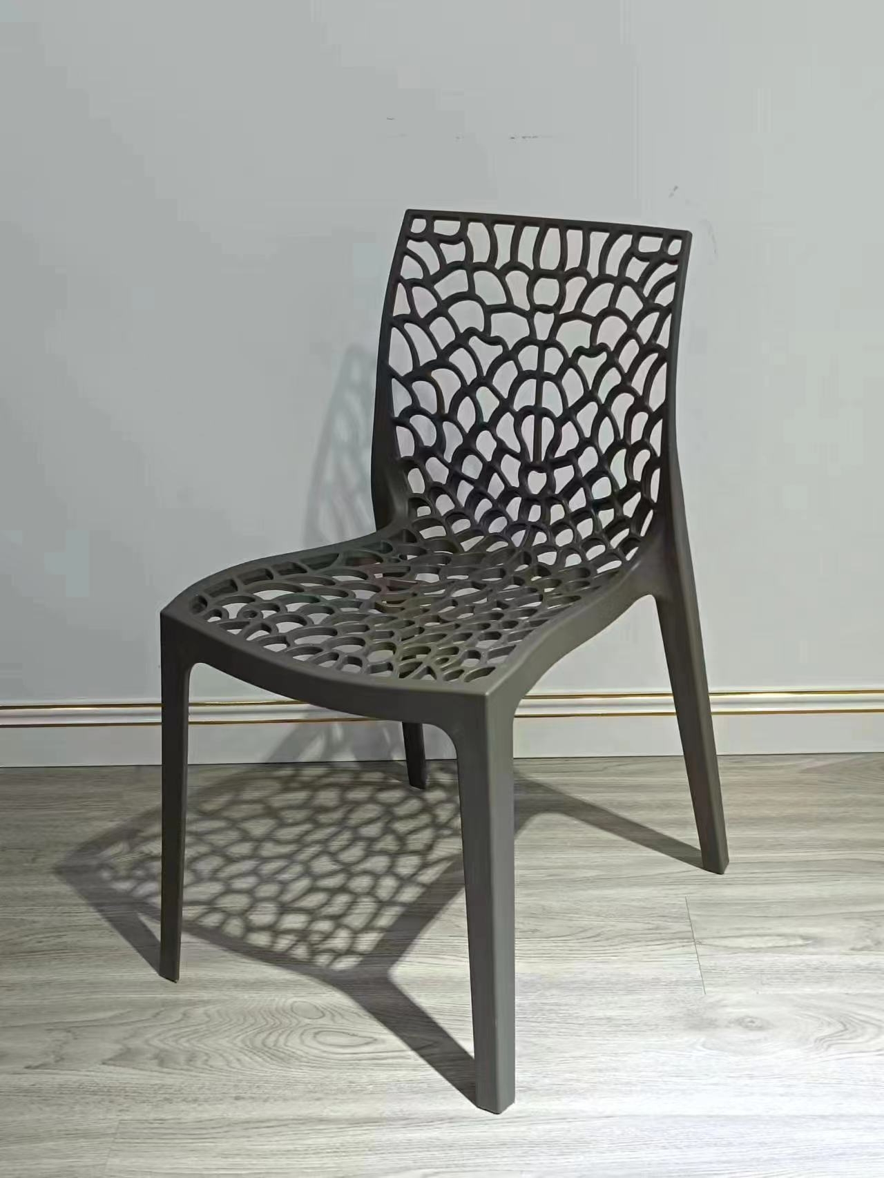 Wholesale Eco-Friendly Durable Modern Design Plastic Dining Chairs Stackable Home Furniture for Hotels Gardens Outdoor Leisure,Leisure Chair , Stackable Leisure Chair , Outdoor Stackable Leisure Chair