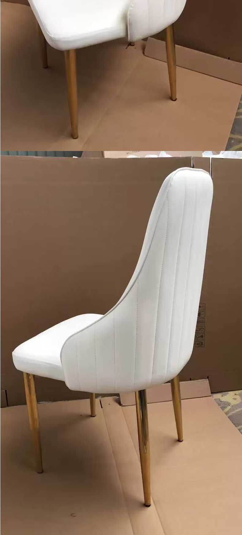 Leather Dining Chairs,Beige Leather Dining Chairs,Leather Dining Chairs with Arms Supplier Home Furniture Modern Luxury Nordic Design Party Chairs Metal Dining Chairs Leather