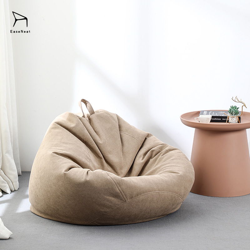 Modern Bean Bag Chair EPP Filled Green Blue Orange Brown Grey For Living Room