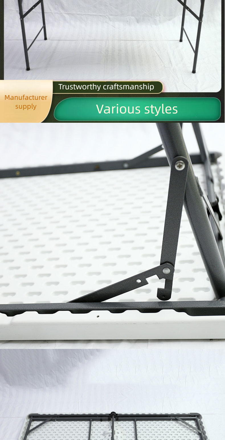 Plastic Table,Plastic Tables for Sale,Long Plastic Table Manufacturer Wholesale Portable Outdoor Folding Table Garden Table Plastic Table White Activity Party Tables and Chairs