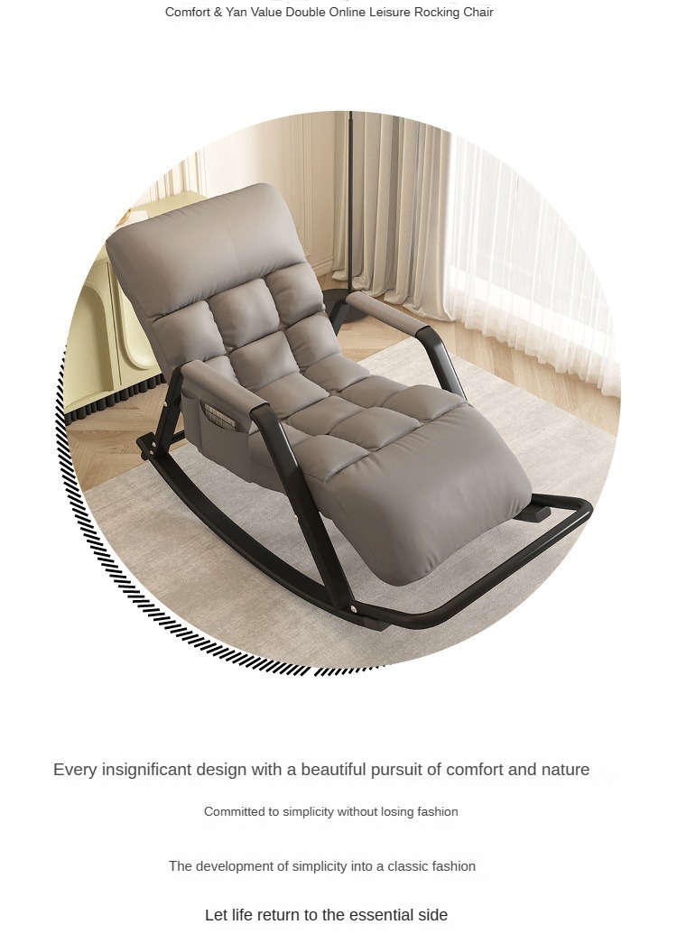 Recliner Chair , Cheap Recliner Chair , 2025 Cheap Recliner Chair,Tech Cloth Recliner Chair 2025 Modern Style Orange White Grey For Lounge Area