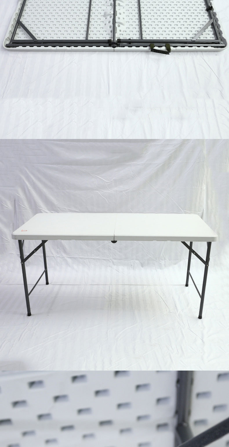 Plastic Table,Plastic Tables for Sale,Long Plastic Table Wholesale Portable Folding Table White Rectangular Plastic Table Outdoor Furniture Banquet Catering Camping