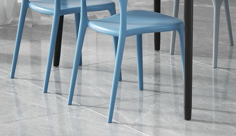 Light Blue Dining Chairs , Plastic Light Blue Dining Chairs , Leisure Plastic Light Blue Dining Chairs