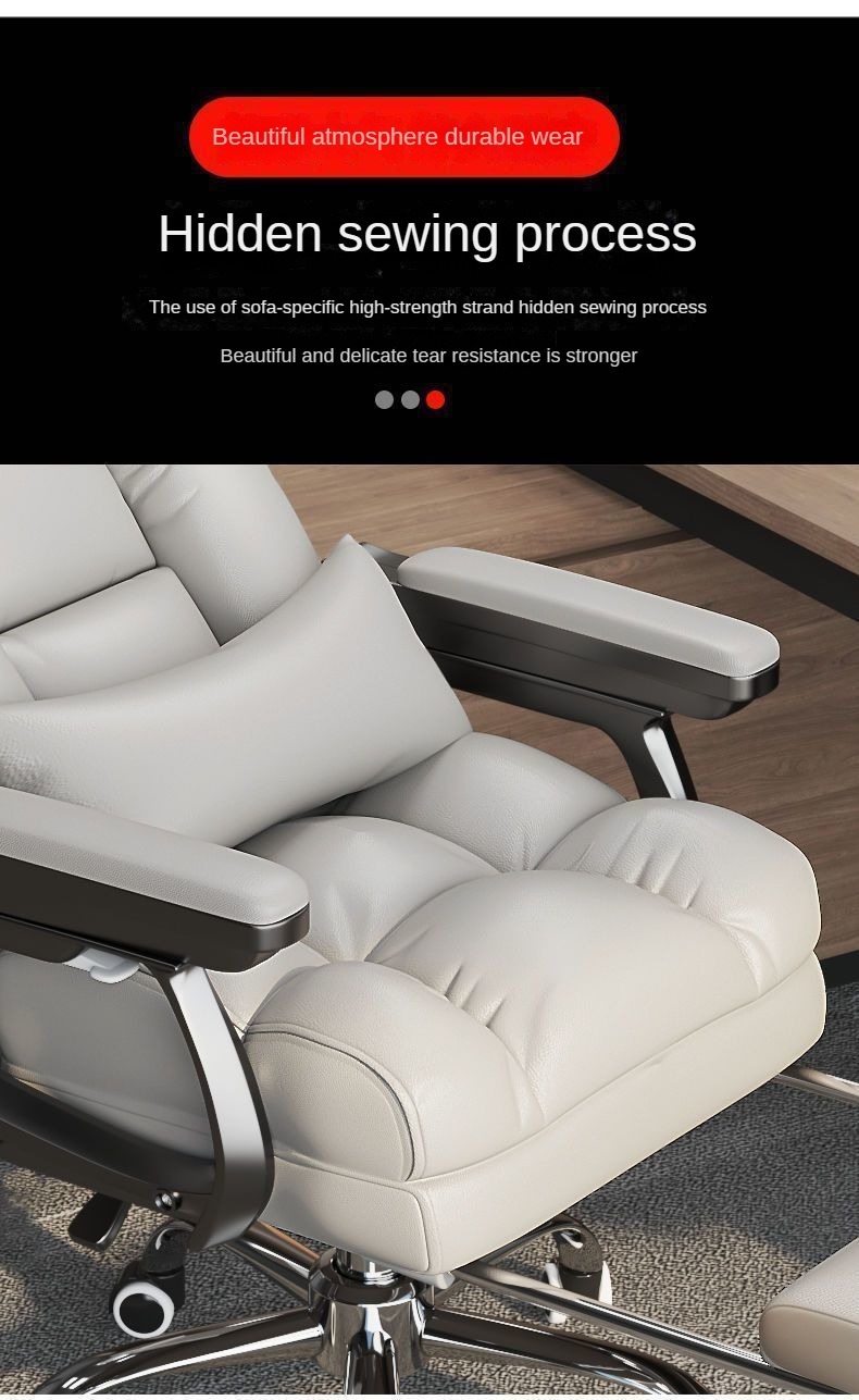 Computer Chair , Best Computer Chair , Discount Best Computer Chair,Adjustable Leather Computer Chair With Armrests Rollers For Bedroom Children Room Dining