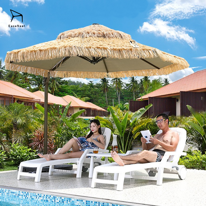 Beach Chairs,Travel Beach Chair,Luxury Beach Chairs EaseNeat High Quality Plastic Resort Leisure Hotel Garden Pool Chair Terrace Beach Chairs Outdoor Lounge Chair