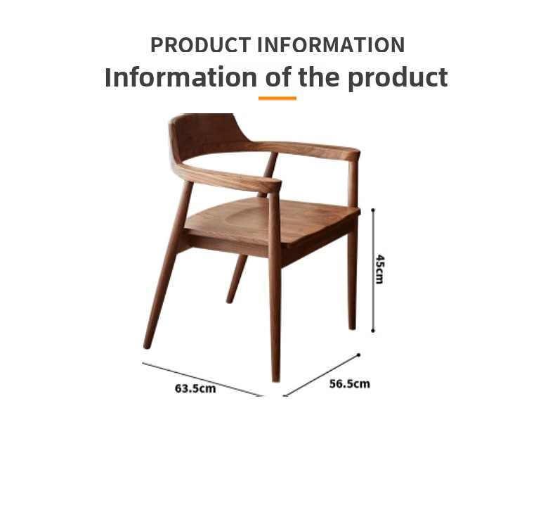 Wood Dining Chairs,Solid Wood Dining Chairs,All Wood Dining Chairs Manufacturer Nordic Solid Wood Dining Chairs Home Dining Chair Study Office Armchair