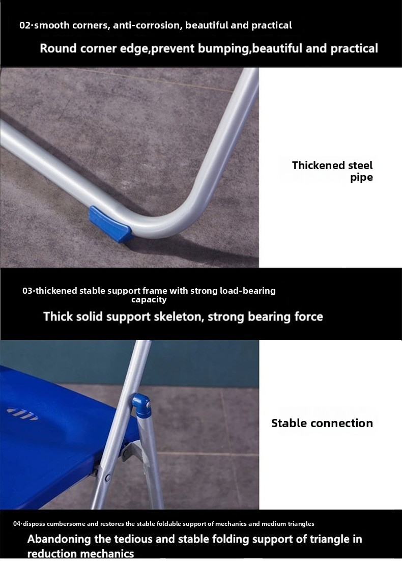 Plastic Folding Chair,Plastic Stack Chairs Outdoor,Black Folding Chairs Plastic EaseNeat Modern White Plastic Folding Dining Chair Family Office Conference Chair for Wedding Banquet Activity Home Furniture