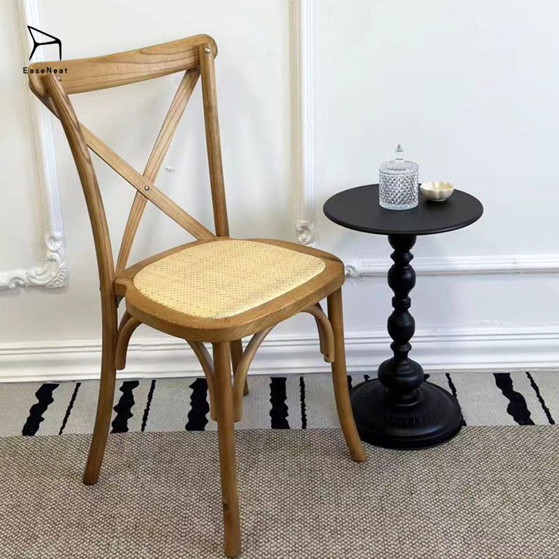Solid Wood Hotel Chair,Black Wooden Kitchen Chairs,Dining Chairs Wooden Legs Wholesale Stackable Natural Solid Wood Rattan Banquet Hotel Chair For Outdoor Wedding Party