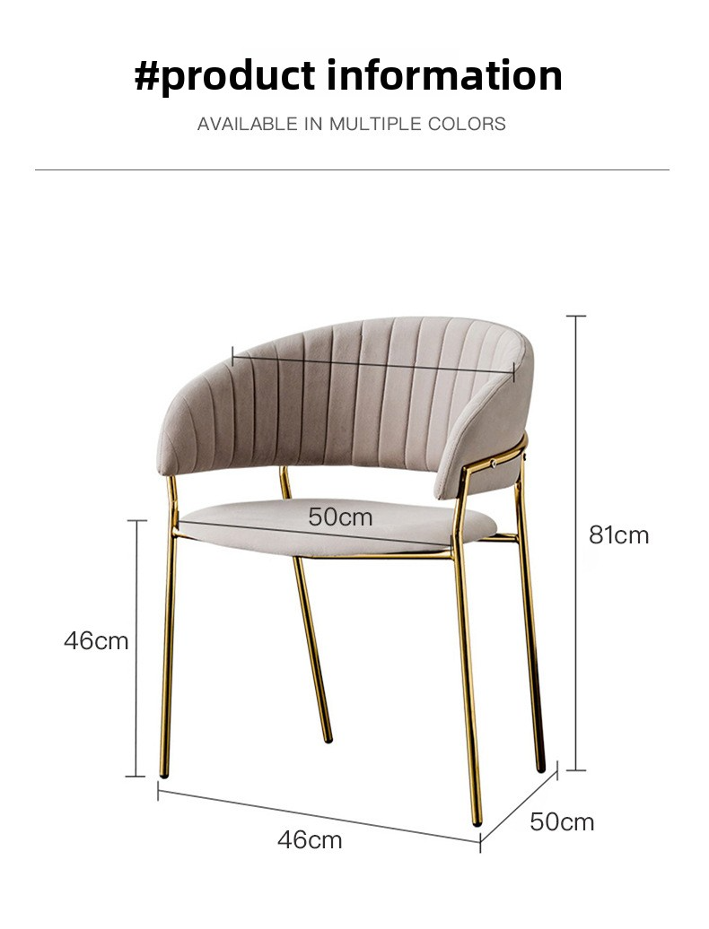 Velvet Dining Chair,Velvet Dining Chairs Set of 6,Green Velvet Chairs Dining Supplier Simple Luxury Gray Color Upholstered Velvet Fabric Dining Chair For Restaurant