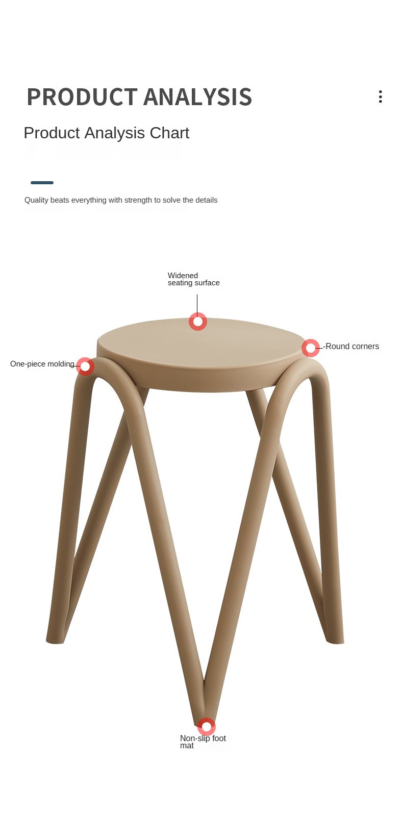 Plastic Stool , PP Plastic Stool , Small PP Plastic Stool
