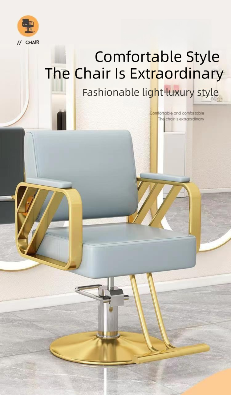 Barber Chair,Black Barber Chair,Barber Chairs Wholesale Supplier Luxury Barber Chair Lift Reclining Beauty Stool Professional Hairdressing Salon Furniture