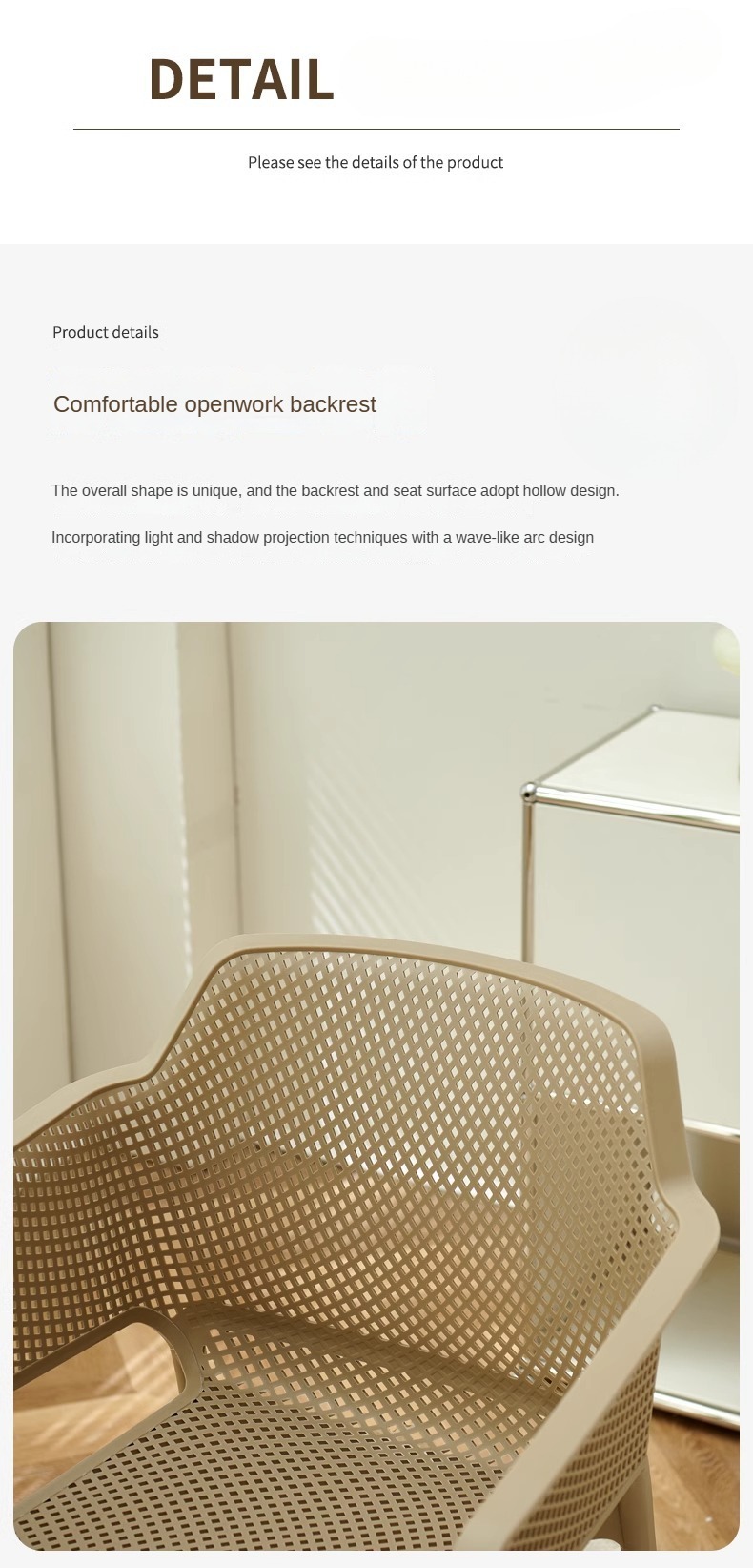 The smooth plastic material wipes clean instantly perfect for high traffic hospitality venues.Courtyard Chair , Outdoor Courtyard Chair , Plastic Outdoor Courtyard Chair
