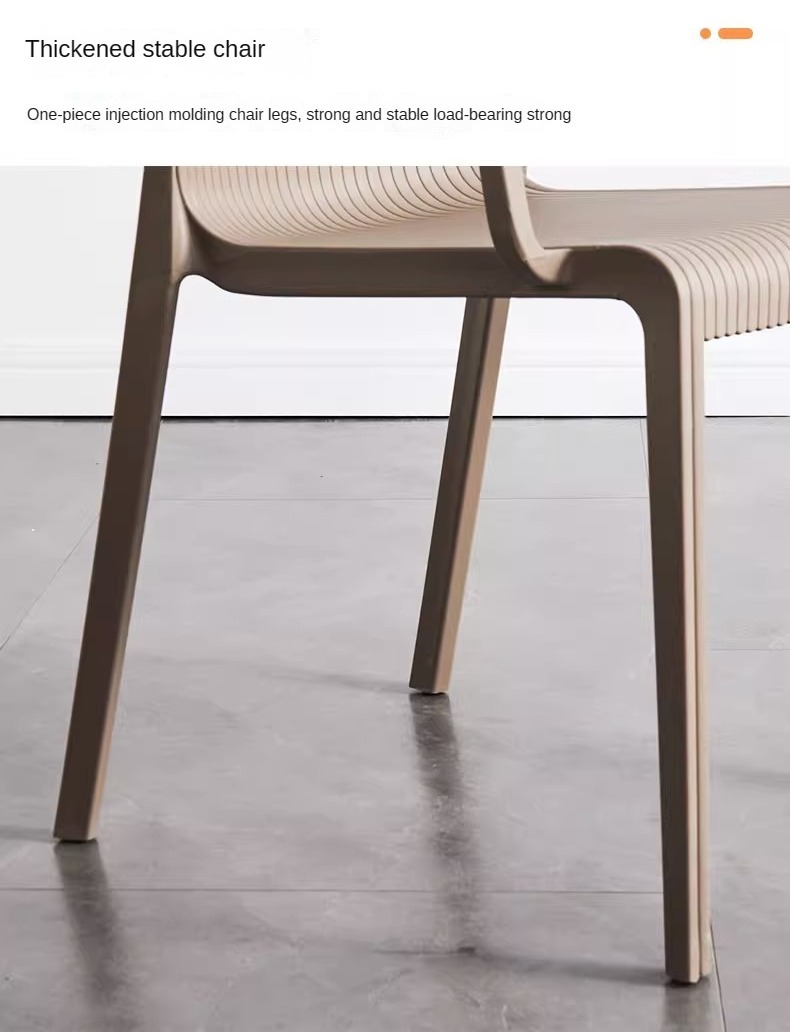 Cane Dining Chair , Plastic Cane Dining Chair , Thickened Plastic Cane Dining Chair Stylish Plastic Cane Dining Chair Available in White Black Grey Green and Yellow