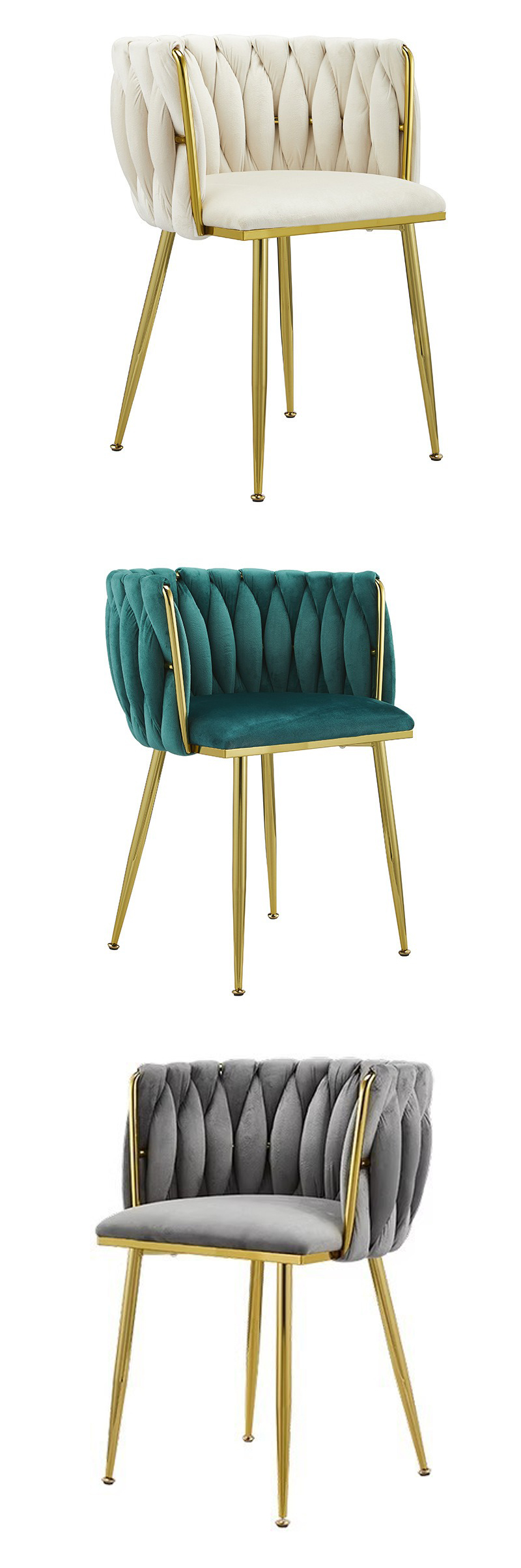 Velvet Dining Chair,Velvet Dining Chairs Set of 4,Pink Velvet Dining Chairs Supplier Modern Luxury Velvet Cushioned Dining Chair With Backrest Metal Frame Living Room Furniture