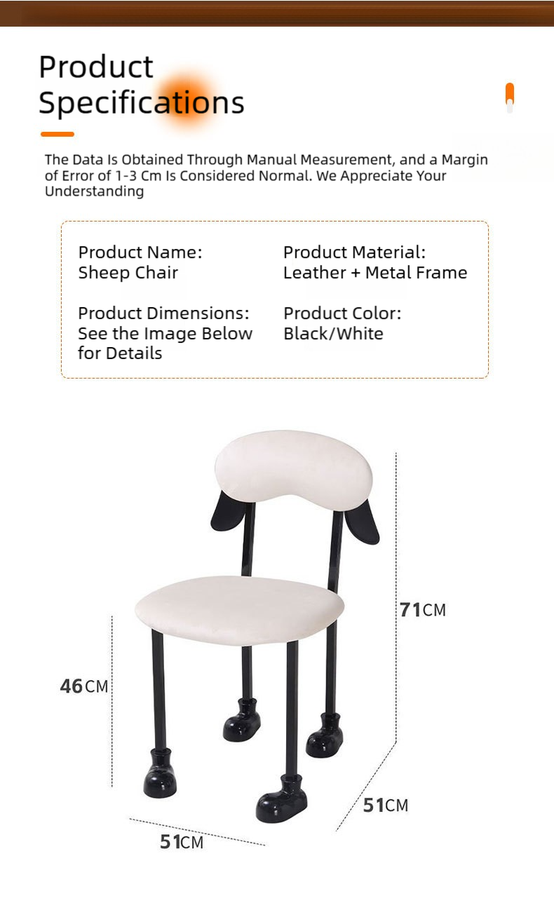 Dining Chair,Living Room Chairs,Hotel Dining Chairs Wholesale Vintage Sheep Dining Chair With Designer Backrest for Balcony and Living Room Use