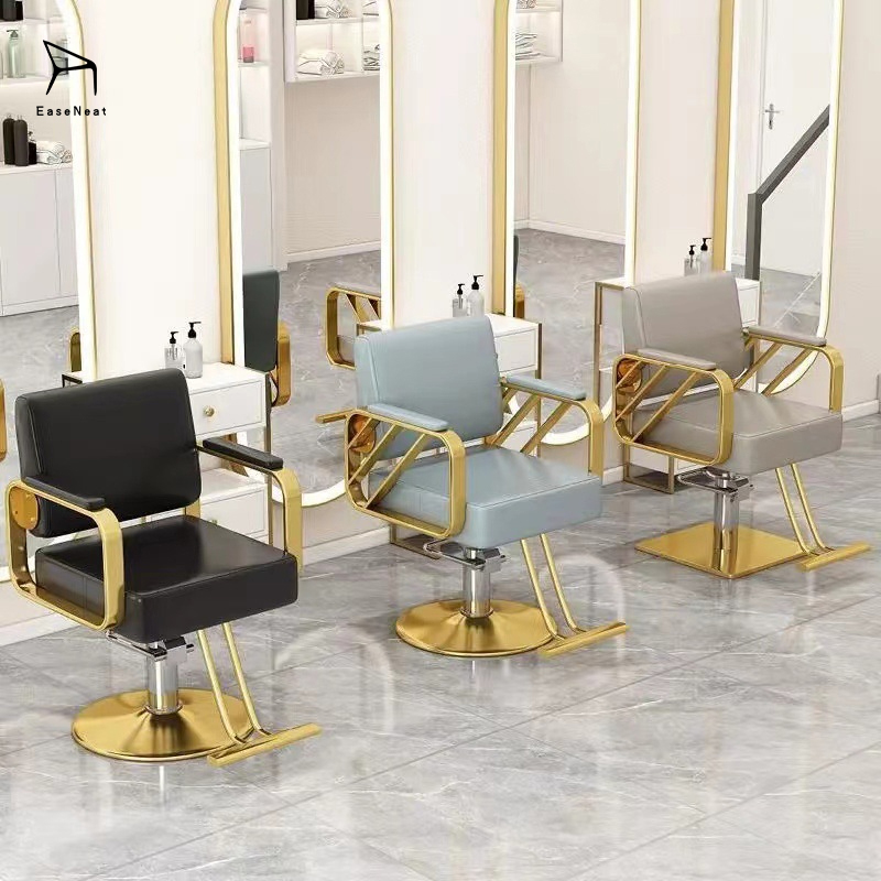 Barber Chair,Black Barber Chair,Barber Chairs Wholesale Supplier Luxury Barber Chair Lift Reclining Beauty Stool Professional Hairdressing Salon Furniture