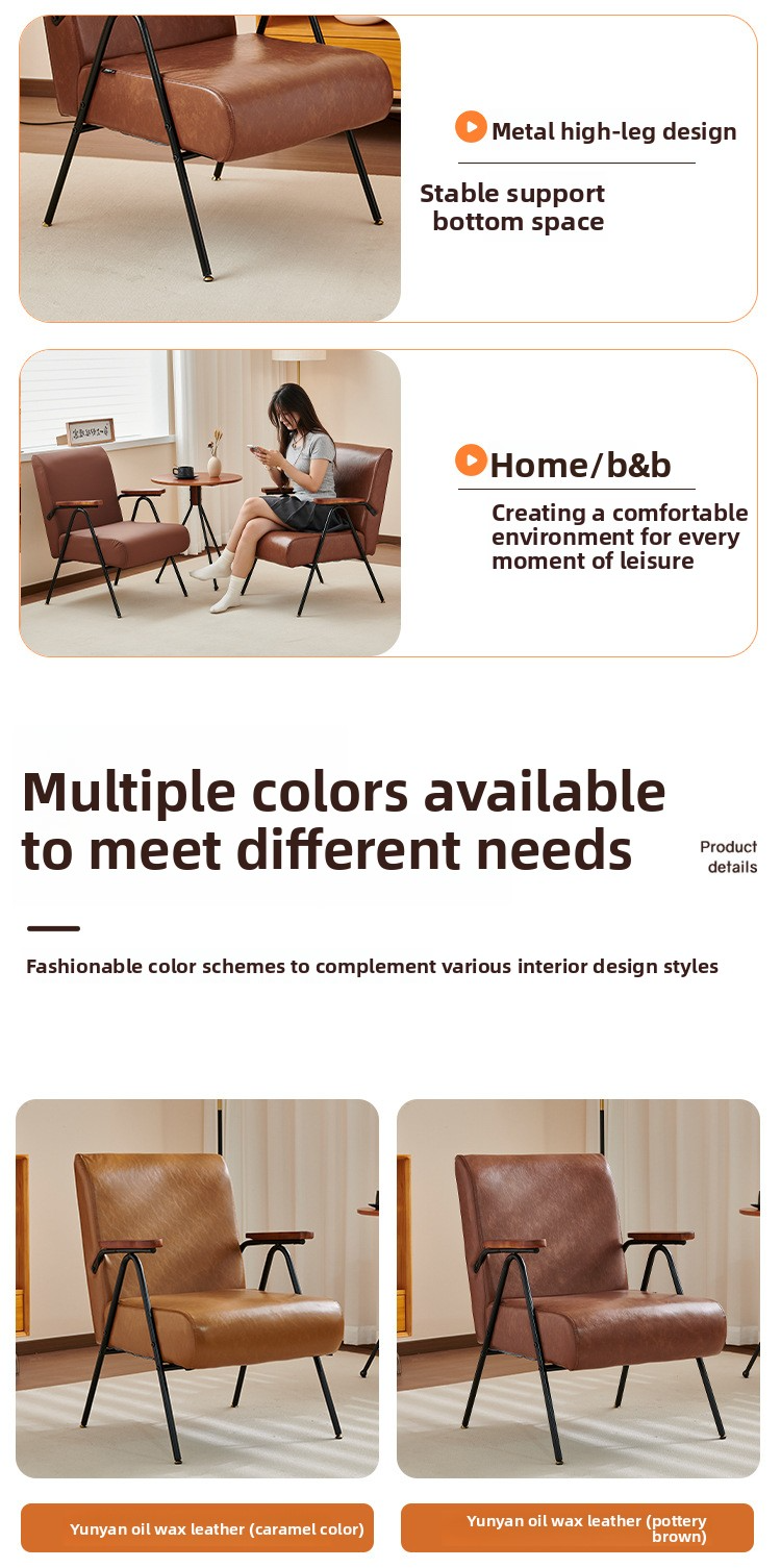 Living Room Chairs,Leather Accent Chairs for Living Room,Real Leather Recliner Manufacturer Luxury Living Room Chairs Cafe Table and Chair Set Cheap Shop Casual Dining Room Furniture