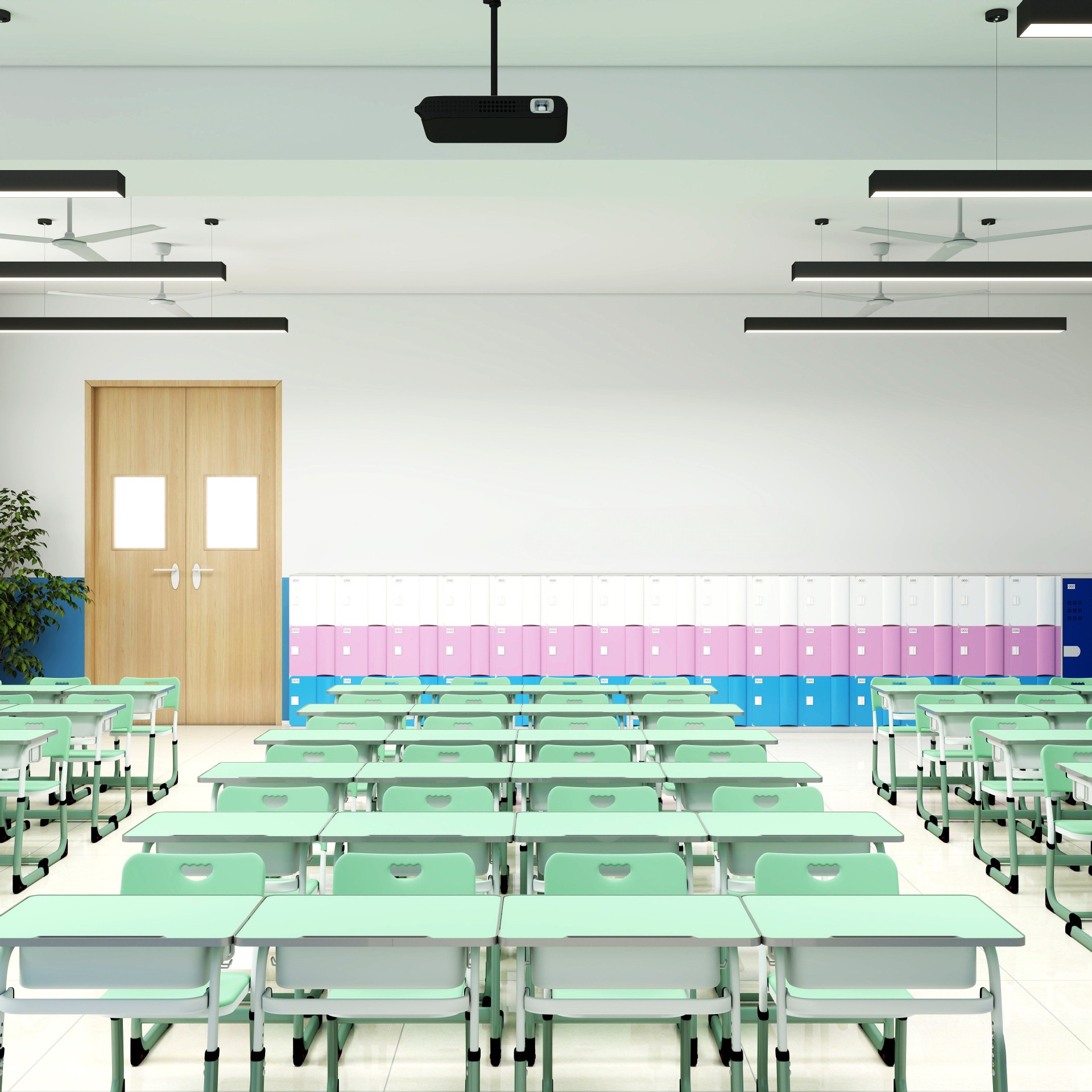 School Desks and Chairs,Student Desks and Chairs,Table and Chair Combination EaseNeat Adjustable Height School Desk Chair Set Modern Design Wood Metal Material for Classroom & Home Office for Apartment Use